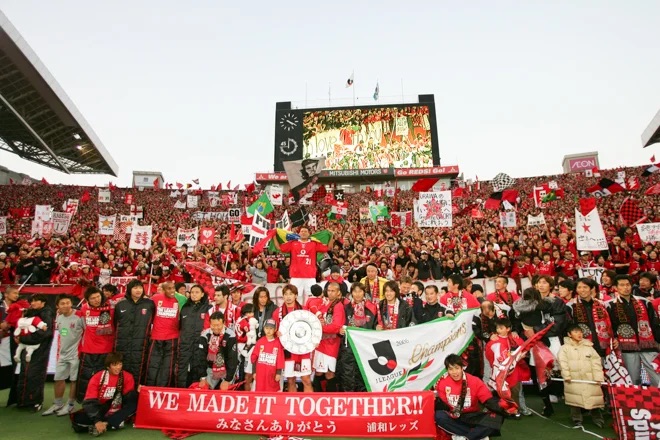 浦和レッズ Jリーグ優勝 WE MADE IT TOGETHER